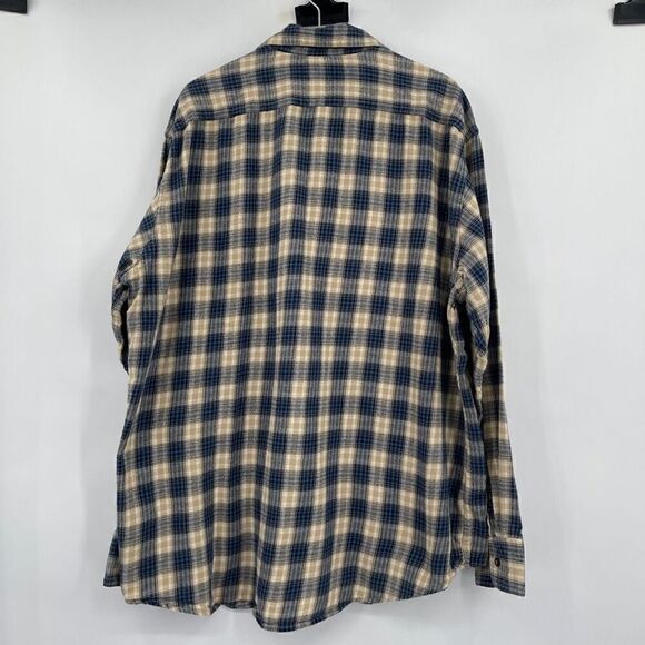 Timberland Multicolor Plaid Checkered Casual Long Sleeve Button Up Shirt XL - Picture 5 of 6